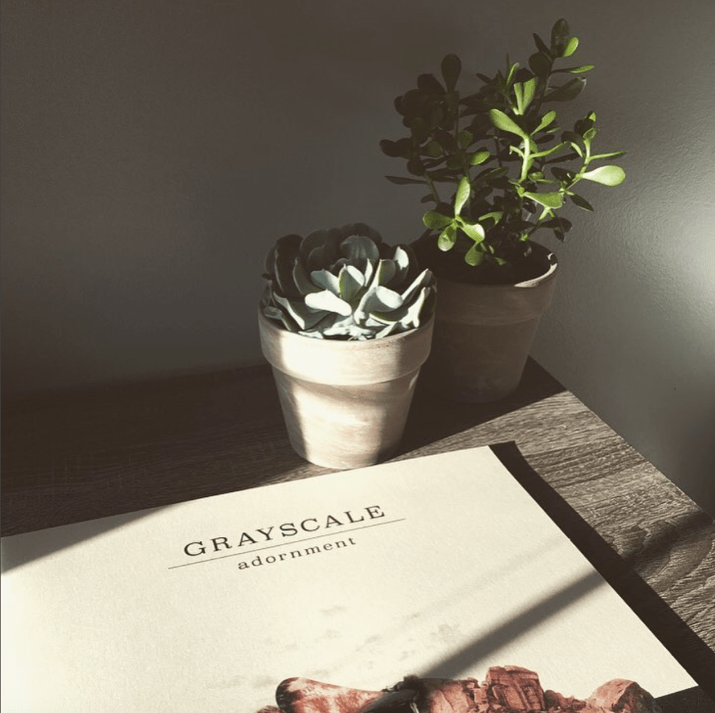 grayscale | adornment